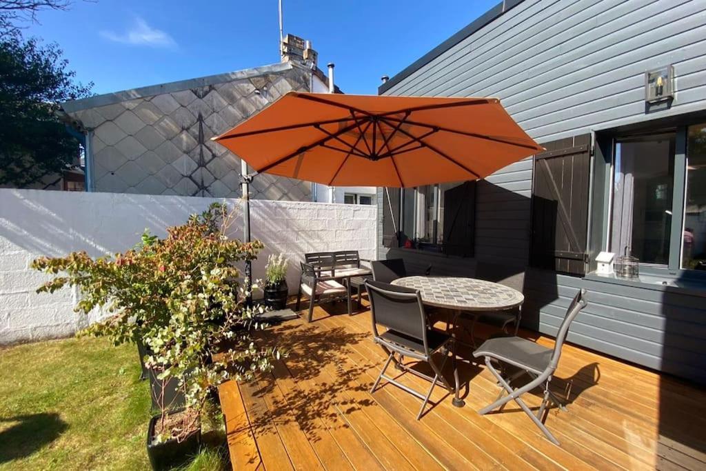 La Baie Latitude, Gite Proche Mer Avec Jardin Le Crotoy Exteriör bild